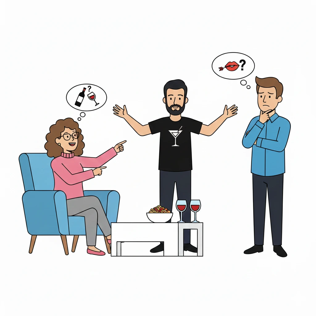 Grupa dorosłych śmiejąca się podczas gry w kalambury tabu